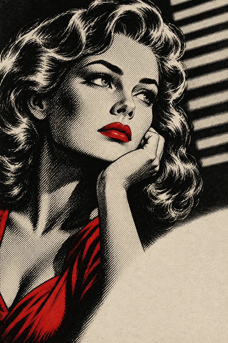 Pulp Noir pop art print: I'm not short. I'm concentrated awesome.